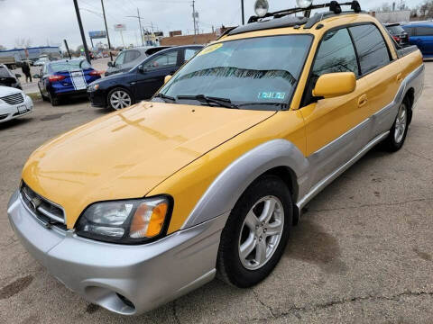 2003 Subaru Baja for sale at Zor Ros Motors Inc. in Melrose Park IL
