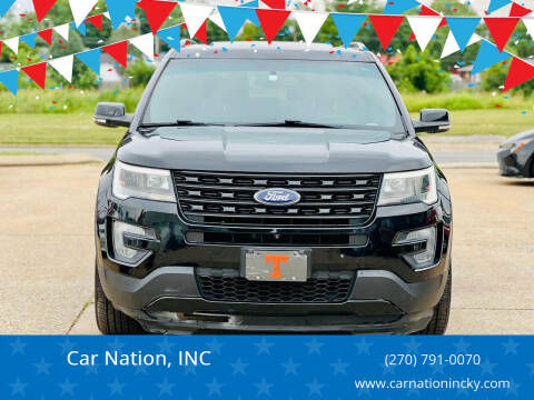 2016 Ford Explorer for sale at Car Nation, INC in Bowling Green KY