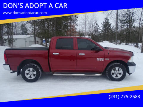 2014 RAM Ram Pickup 1500 for sale at DON'S ADOPT A CAR in Cadillac MI
