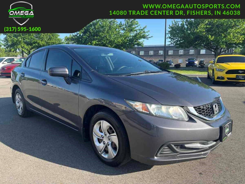 2015 Honda Civic for sale at Omega Autosports of Fishers in Fishers IN