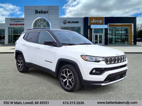 2025 Jeep Compass for sale at Baker Chrysler Dodge Jeep Ram in Lowell MI
