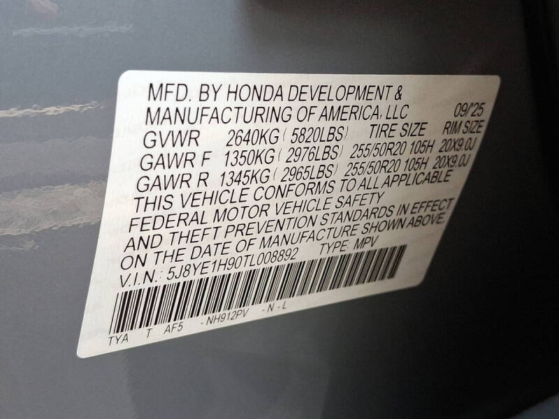 2026 Acura MDX SH-AWD  w/A-SPEC w/Advance