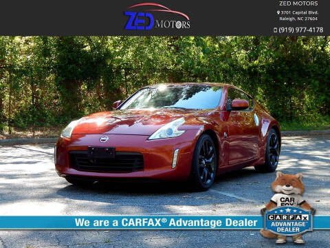 2015 Nissan 370Z for sale at Zed Motors in Raleigh NC