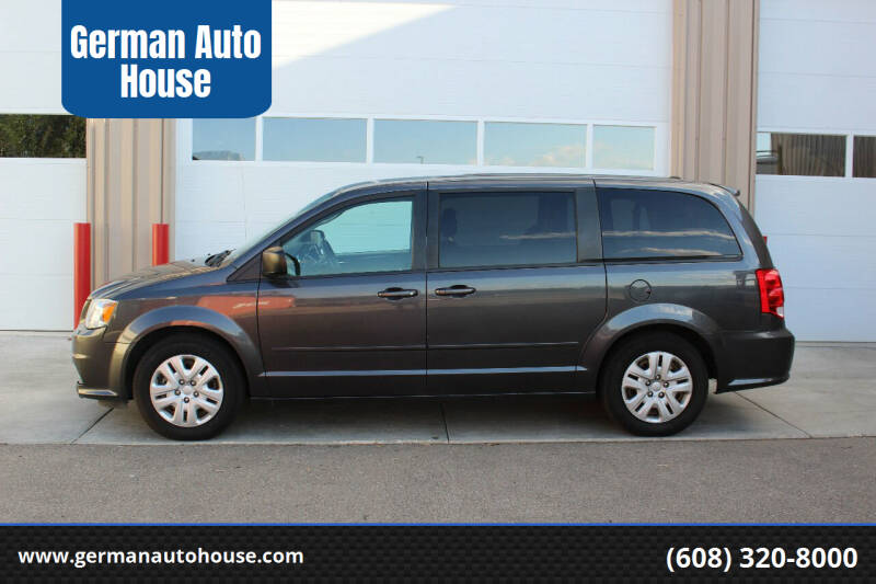2017 Dodge Grand Caravan for sale at German Auto House. in Fitchburg WI