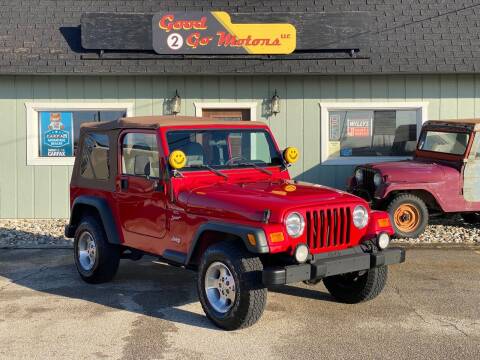 2000 Jeep Wrangler for sale at Good 2 Go Motors LLC in Adrian MI