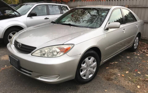 2002 Toyota Camry for sale at Garden Auto Sales in Feeding Hills MA