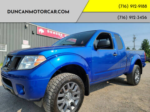 2012 Nissan Frontier for sale at DuncanMotorcar.com in Buffalo NY