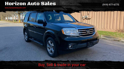 2013 Honda Pilot for sale at Horizon Auto Sales in Raleigh NC