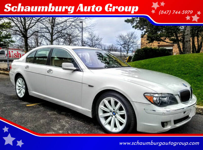 2008 BMW 7 Series for sale at Schaumburg Auto Group in Addison IL