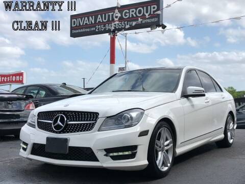 2014 Mercedes-Benz C-Class for sale at Divan Auto Group in Feasterville Trevose PA