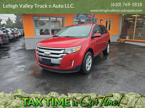 2012 Ford Edge for sale at Lehigh Valley Truck n Auto LLC. in Schnecksville PA