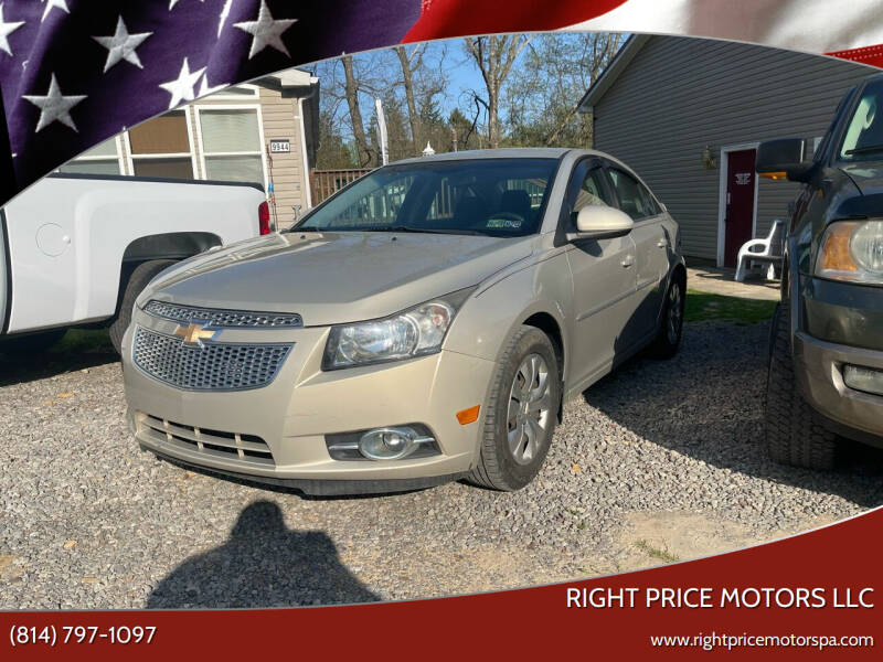 2011 Chevrolet Cruze for sale at Right Price Motors LLC in Cranberry PA