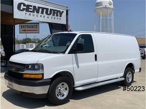 2022 Chevrolet Express for sale at CENTURY TRUCKS & VANS in Grand Prairie TX