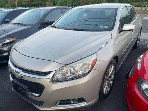 2015 Chevrolet Malibu for sale at All State Auto Sales in Morrisville PA