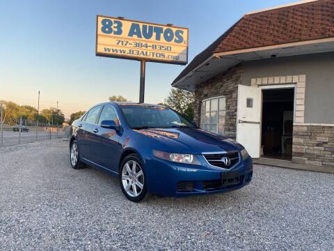 2005 Acura TSX for sale at 83 Autos in York PA