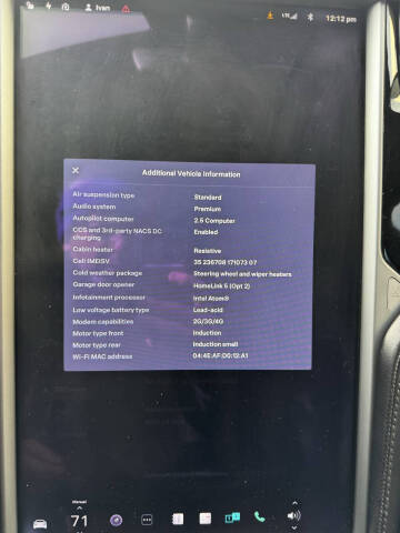 2018 Tesla Model S 75D