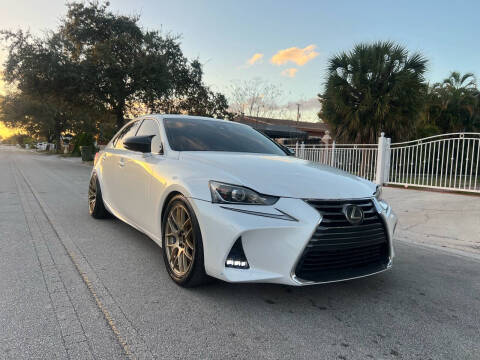 2018 Lexus IS 300 for sale at MIAMI FINE CARS & TRUCKS in Hialeah FL