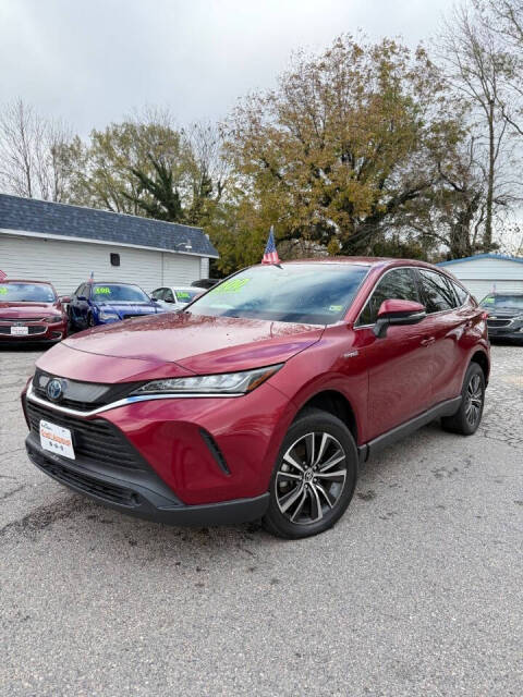 2021 Toyota Venza for sale at Joes Blvd Auto Sales in Hopewell, VA