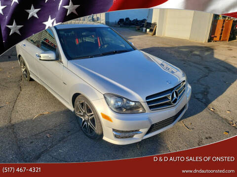 2014 Mercedes-Benz C-Class for sale at D & D Auto Sales Of Onsted in Onsted MI
