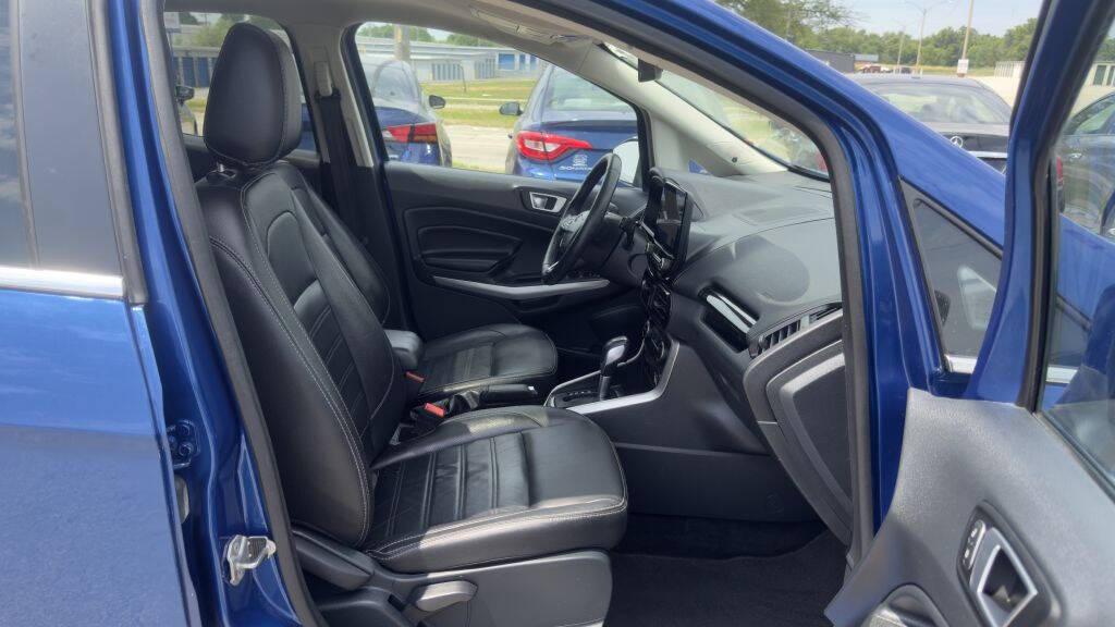 Blue 2020 Ford EcoSport Titanium Titanium 4dr Crossover 28