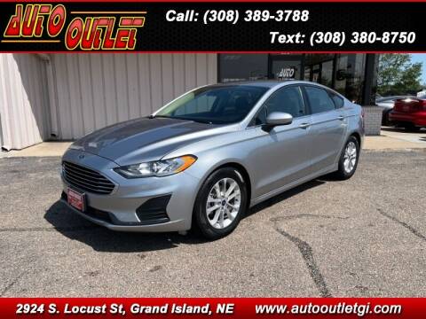 2020 Ford Fusion for sale at Auto Outlet in Grand Island NE