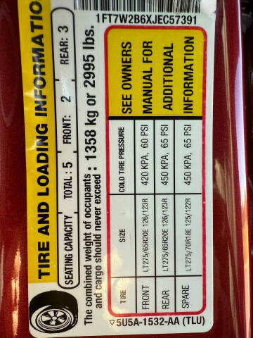 2018 Ford F-250 Super Duty Platinum