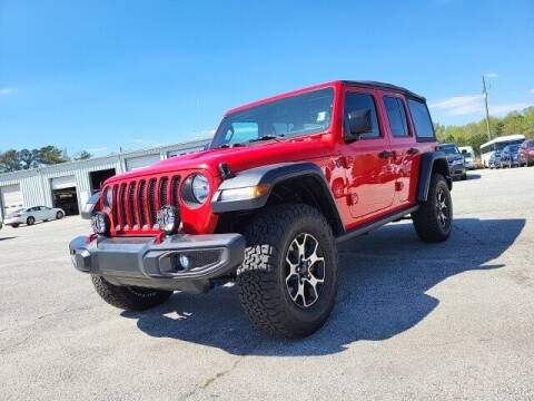 2018 Jeep Wrangler Unlimited for sale at Hardy Auto Resales in Dallas GA