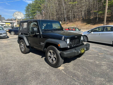 2016 Jeep Wrangler for sale at Bladecki Auto LLC in Belmont NH