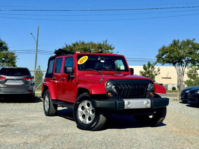 2013 Jeep Wrangler Unlimited for sale at Road Rive in Charlotte NC