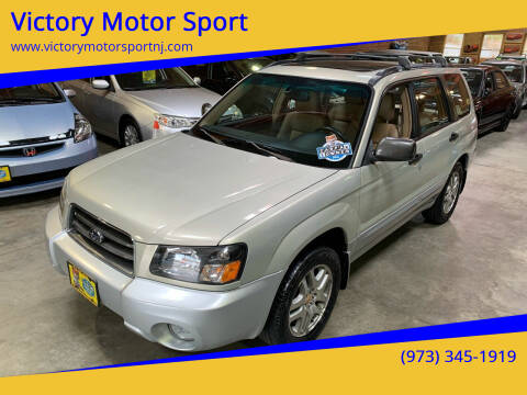 2005 Subaru Forester for sale at Victory Motor Sport in Paterson NJ