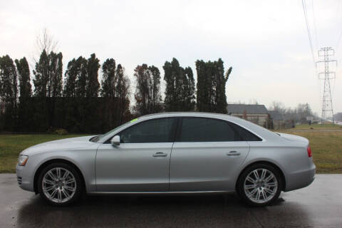 2012 Audi A8 L for sale at D & B Auto Sales LLC in Washington MI