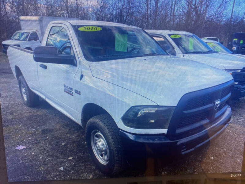 Used 2016 RAM Ram 2500 Pickup Tradesman with VIN 3C6LR4ATXGG185738 for sale in Spencerport, NY