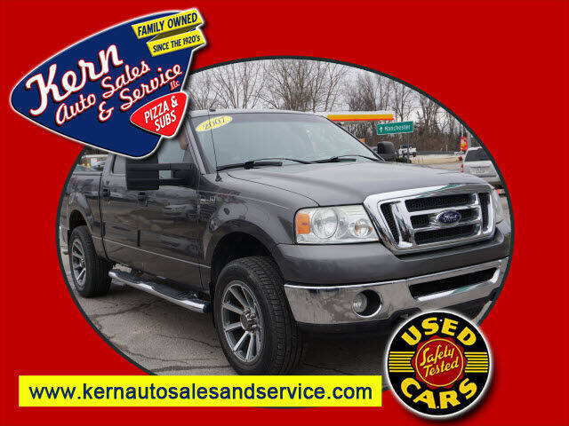 2007 Ford F-150 for sale at Kern Auto Sales & Service LLC in Chelsea MI