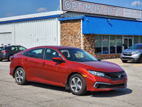 2020 Honda Civic for sale at Optimus Auto in Omaha NE