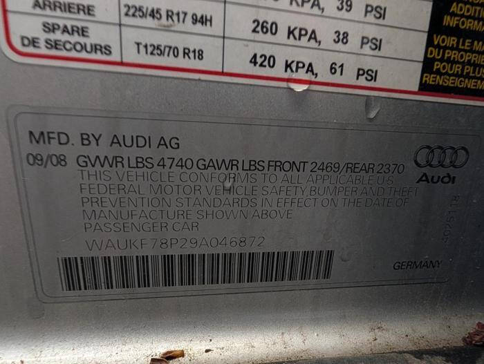 2009 Audi A3