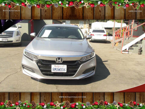 2019 Honda Accord for sale at Rey's Auto Sales in Stockton CA