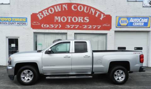 2016 Chevrolet Silverado 1500 for sale at Brown County Motors in Russellville OH