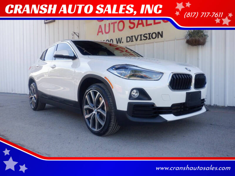 2018 BMW X2 for sale at CRANSH AUTO SALES, INC in Arlington TX