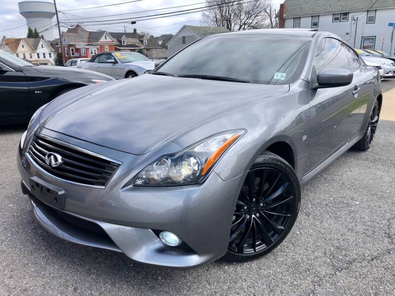 2015 Infiniti Q60 Coupe for sale at Majestic Auto Trade in Easton PA