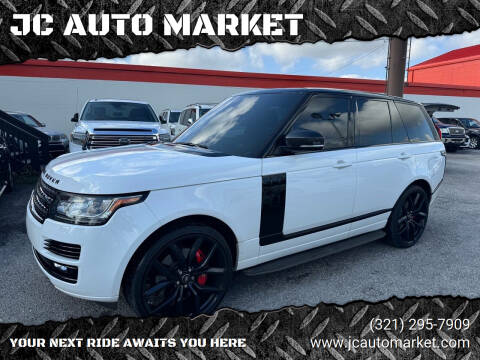 2017 Land Rover Range Rover for sale at JC AUTO MARKET in Winter Park FL