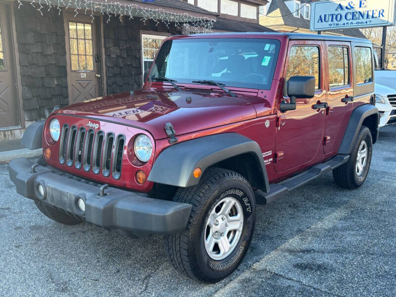 2012 Jeep Wrangler Unlimited for sale at A&E Auto Center in North Chelmsford MA