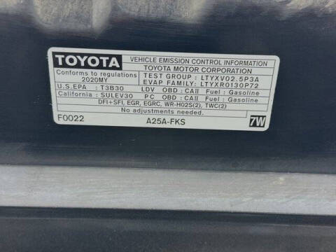 2020 Toyota Camry SE