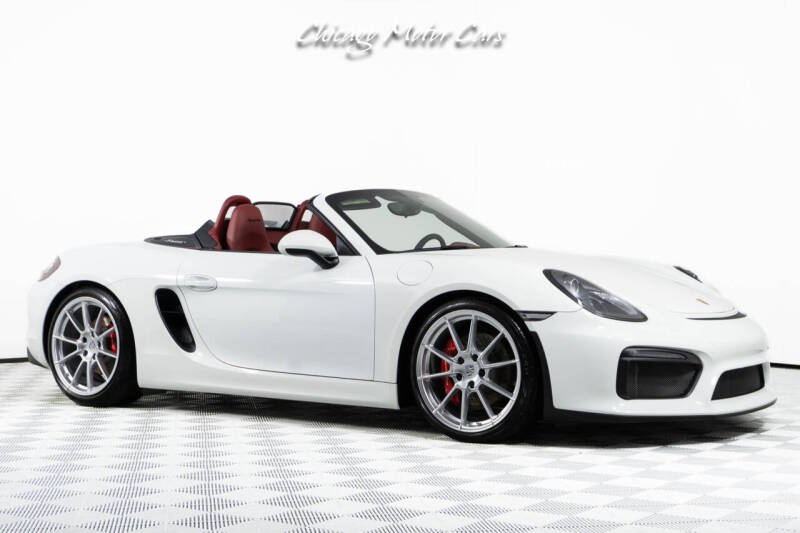 2016 Porsche Boxster Spyder