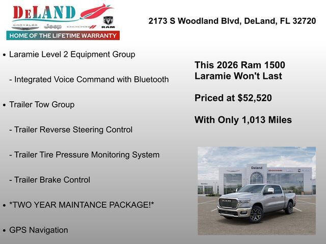 2026 RAM 1500 Laramie