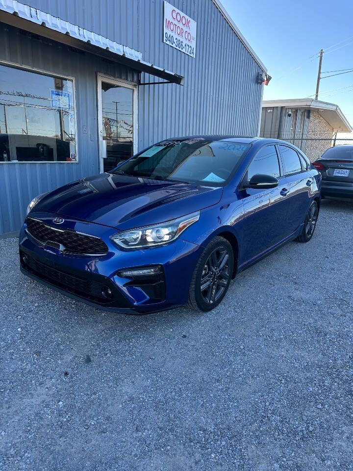 2020 Kia Forte for sale at COOK MOTOR CO LLC in Wichita Falls, TX