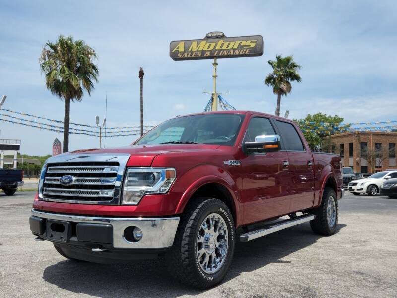 2013 Ford F-150 for sale at A MOTORS SALES AND FINANCE in San Antonio TX