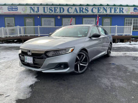 2022 Honda Accord for sale at New Jersey Used Cars Center in Irvington NJ