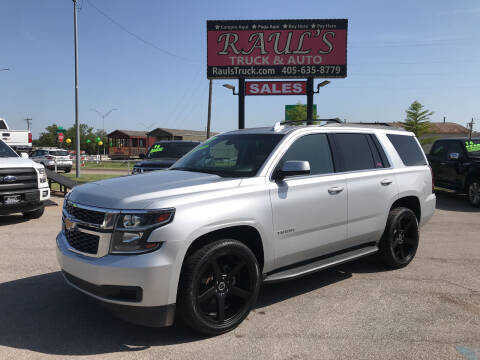 2017 Chevrolet Tahoe for sale at RAUL'S TRUCK & AUTO SALES, INC in Oklahoma City OK