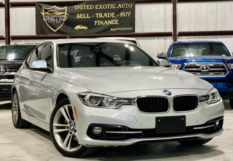 2016 BMW 3 Series for sale at United Exotic Auto in Houston TX