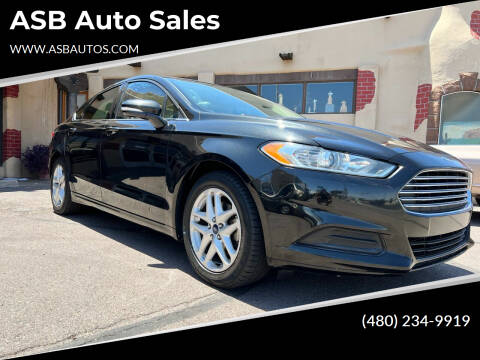 2014 Ford Fusion for sale at ASB Auto Sales in Mesa AZ
